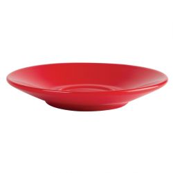 Olympia Cafe Espresso Saucer Red (Fits GK070) (Box 12) (Pack of 12)