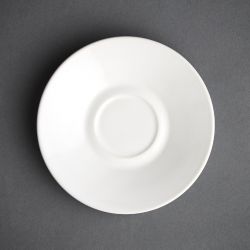Olympia Cafe Espresso Saucer White (Fits GK071) (12 Pack)
