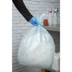 Jantex Large Medium Duty Blue Bin Bags 80Ltr (200 pack)