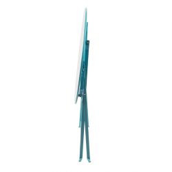 Bolero Perth Blue Pavement Style Steel Table Round 600mm