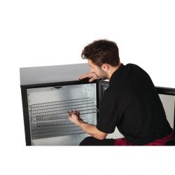 Polar G-Series Back Bar Cooler with Hinged Door 138Ltr