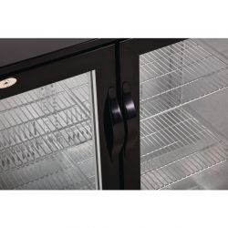 Polar G-Series Back Bar Cooler with Hinged Doors 330Ltr