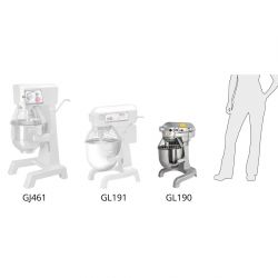 Buffalo 9Ltr Countertop Planetary Mixer