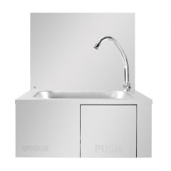 Vogue Stainless Steel Knee Operated Sink