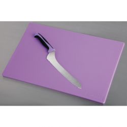 Hygiplas Low Density Purple Chopping Board 450x300x10mm
