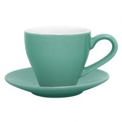 Olympia Cafe Espresso Cup Aqua - 100ml 3.38fl oz (Box 12) (Pack of 12)