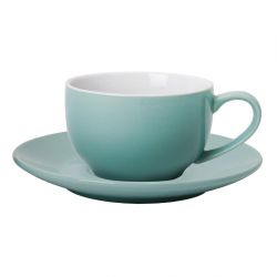 Olympia Cafe Espresso Saucer Aqua (Fits GL460) - 158mm 6 1/4
