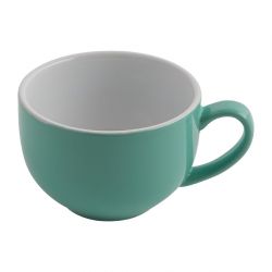 Olympia Cafe Cappuccino Cup Aqua - 340ml 11.5fl oz (Box 12) (Pack of 12)