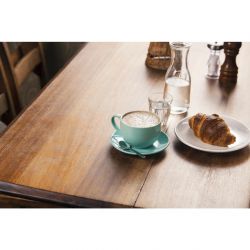 Olympia Cafe Espresso Saucer Aqua (Fits GL460) - 158mm 6 1/4