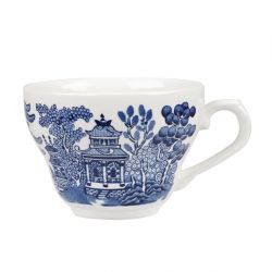 Churchill Vintage Prints Willow Georgian Teacup Blue 200ml (12 Pack)