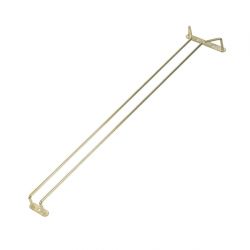 Beaumont Brass Wine Glass Rack