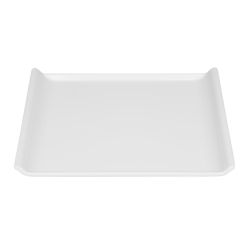 Olympia Kristallon Melamine Platter White 300 x 250mm