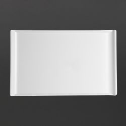 Olympia Kristallon Melamine Platter White 530 x 330mm