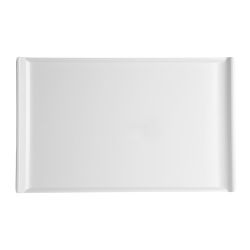Olympia Kristallon Melamine Platter White 530 x 330mm