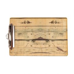 Wood Effect Menu Clipboard