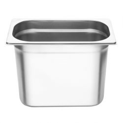 Vogue Stainless Steel 1/4 Gastronorm Tray