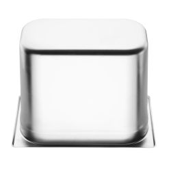Vogue Stainless Steel 1/4 Gastronorm Tray