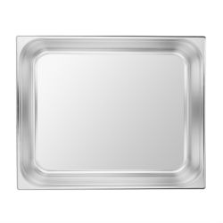 Vogue Stainless Steel 2/1 Gastronorm Tray