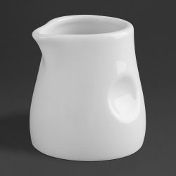 Olympia Whiteware Dimpled Milk Jugs 70ml (6 Pack)