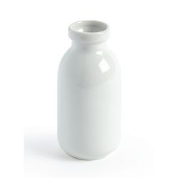 Olympia Whiteware White Mini Milk Bottle 145ml (12 Pack)