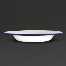Olympia Enamel Soup Plates 245mm (Pack of 6)