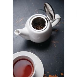 Olympia Cafe Teapot White - 510ml 17.2fl oz (Box 1)
