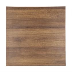 Bolero Pre-drilled Square Tabletops Rustic Oak