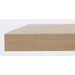 Bolero Pre-drilled Square Tabletops Antique Natural