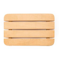 Hotel Complimentary Bolero Wooden Slatted Amenities Tray 180mm (Single)