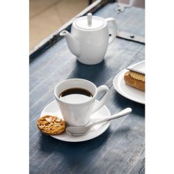 Royal Porcelain Classic White Tea Cup Saucer 145mm (12 pack)