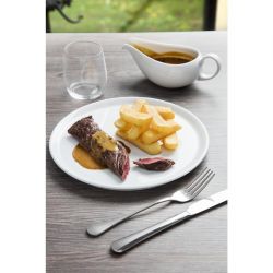 Royal Porcelain Classic White Gravy Boat 380ml (2 pack)