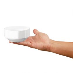 Royal Porcelain Classic White Stackable Soup Bowl 110mm (12 pack)