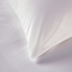 Mitre Essentials Spectrum Housewife Pillowcase White (Pack of 2)