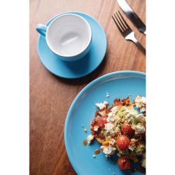 Olympia Cafe Coupe Plate Blue - 205mm 8