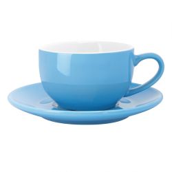 Olympia Cafe Coffee Cup Blue - 230ml 8fl oz (Box 12) (Pack of 12)