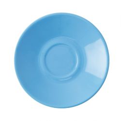 Olympia Cafe Espresso Saucer Blue (Fits HC402) (Box 12) (Pack of 12)