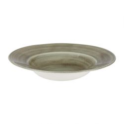 Churchill Stonecast Patina Antique Wide Rim Bowls Green 280mm (12 Pack)