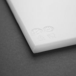 Hygiplas High Density White Chopping Board