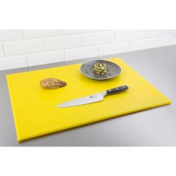 Hygiplas High Density Yellow Chopping Board