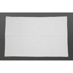 EcoKnit Bath Mat White, 800gsm