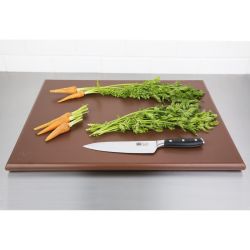 Hygiplas Extra Thick High Density Brown Chopping Board