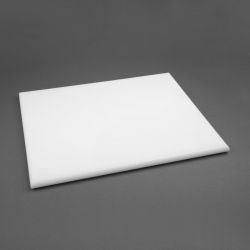 Hygiplas Extra Thick High Density White Chopping Board