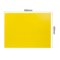 Hygiplas Extra Thick High Density Yellow Chopping Board