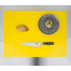 Hygiplas Extra Thick High Density Yellow Chopping Board