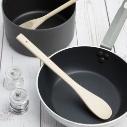 Vogue Round Ended Wooden Spatula 12