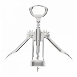 Winged Bottle Opener and Corkscrew