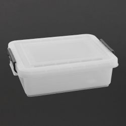 Araven Food Storage Container with Lids and Colour Coded Clips
