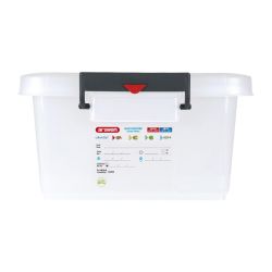Araven Food Storage Container with Lids and Colour Coded Clips