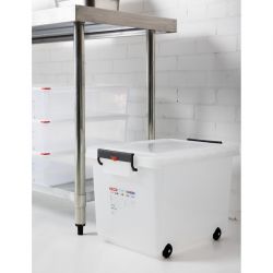 Araven Mobile Food Storage Bin with Lid