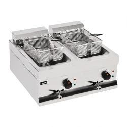 Lincat Twin Tank Twin Basket Countertop Electric Fryer DF66